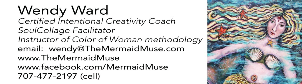 Mermaid Muse Calling Card